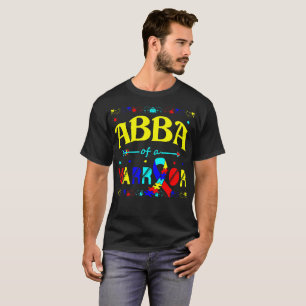 Camiseta Abba de um presente da consciência do autismo do