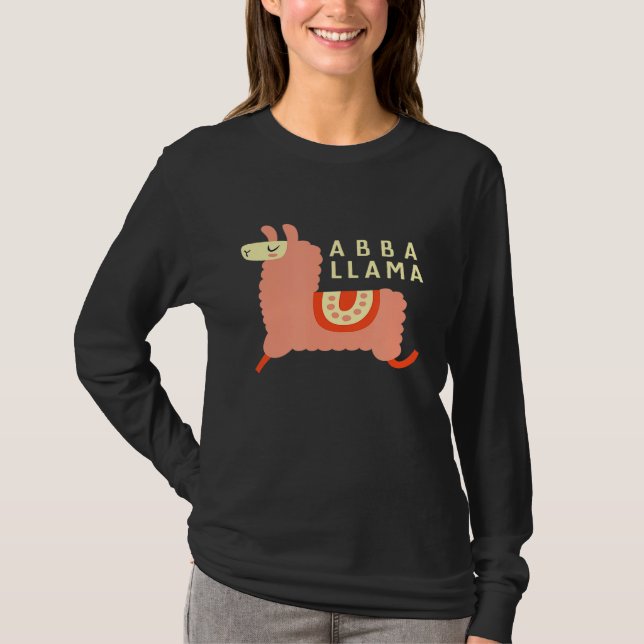 Camiseta Abba Llama (Frente)