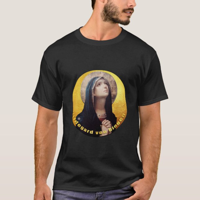 Camiseta Abbess Hildegard von Bingen (Frente)