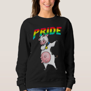 Camiseta Abbing Cow Lesbian Bisexual Gay Lgbt Pride