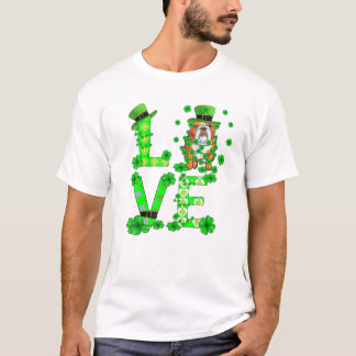 Camiseta Abbing de Dia de São Patrício Shamrock