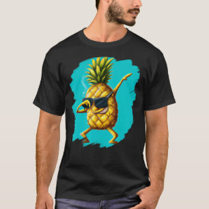 Camiseta Abbing Pineapple Aloha Sunglass Beach Dance Haw