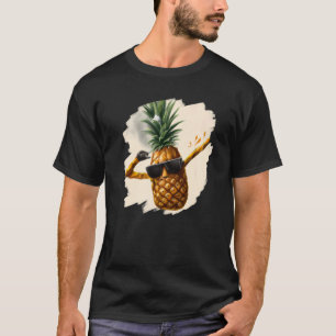 Camiseta Abbing Pineapple Aloha Sunglass Beach Dance Haw
