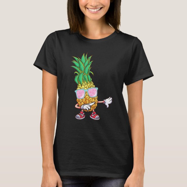 Camiseta Abbing Pineapple Sunglass Aloha Beaches Dab Dan (Frente)