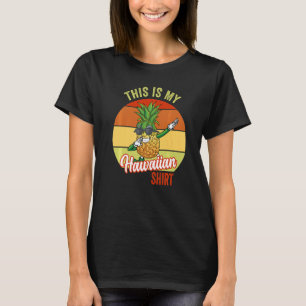 Camiseta Abbing Pineapple Sunglass Este É O Meu Havaí