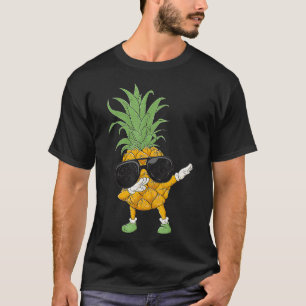 Camiseta Abbing Pineapple Sunglass Summer Matching Beach
