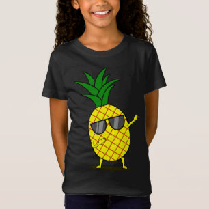 Camiseta Abbing Yellow Pineapple - Dab Funny Dancing Fruta
