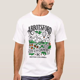 Camiseta Abbotsford Cidade no Campo Colúmbia Britânica