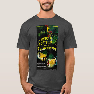 Camiseta Abbott E Costello Encontram Equipe Clássica De Cam