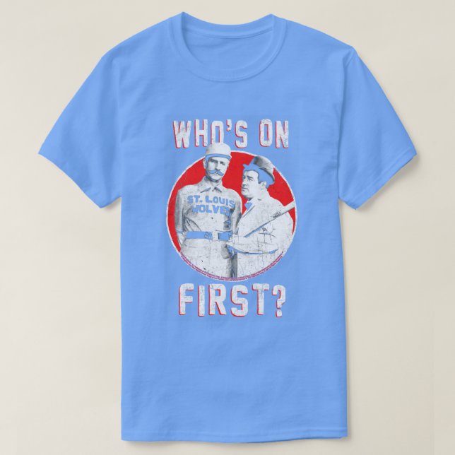 Camiseta Abbott e Costello Primeiro Jovens (Frente do Design)