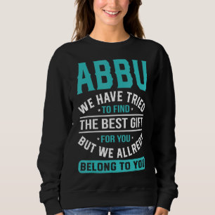 Camiseta Abbu Tentamos Encontrar O Melhor Dia de os pais