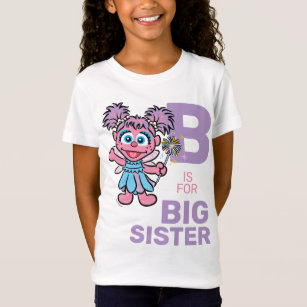 Camiseta Abby Cadabby   B é para a Big Sister