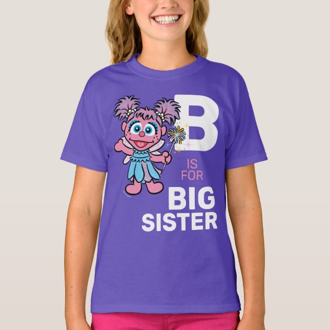 Camiseta Abby Cadabby | I é de Irmã Mais Velha (Frente)