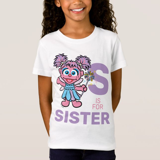 Camiseta Abby Cadabby | S é de Irmã (Frente)