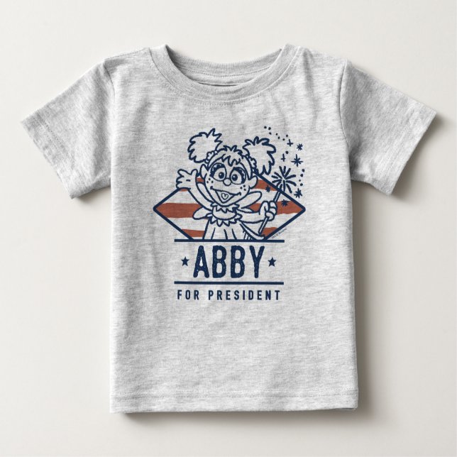 Camiseta Abby Para Presidente (Frente)