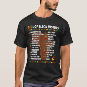 Camiseta ABC da História Negra