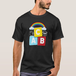 Camiseta Abc Letra De Volta Para O Professor De Escola Pand