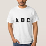 Camiseta  ABC Style<br><div class="desc">Get ready for the school year with this vibrant ABC alphabet shirt, perfect for preschoolers, kindergarteners, and teachers alike. Featuring a playful and educational design, this tee makes learning letters fun for every little student. Whether it’s a back-to-school gift or a cute everyday outfit, the high-quality print ensures the colors...</div>