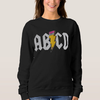 Camiseta ABCD Relâmpago Professor de Inglês Humor de Aprend