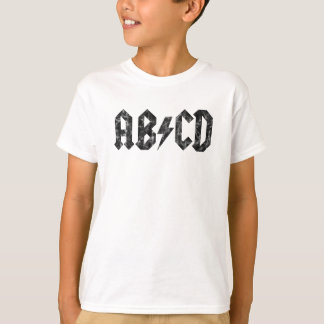 Camiseta ABCD Rocks