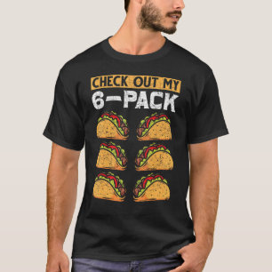 Camiseta Abdômen Treino de Academia Confira Meu Taco Foodie