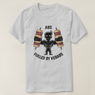 Camiseta Abdominais e Kebabs