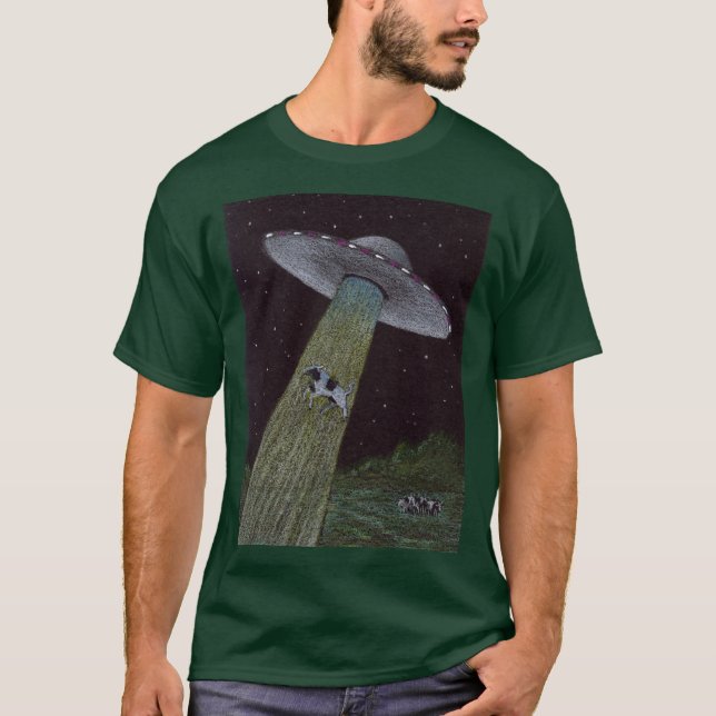 Camiseta Abdução de alienígenas (Frente)