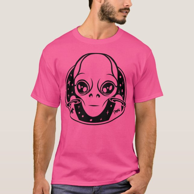 Camiseta Abdução De alienígenas Ufo Espaço Voador Extraterr (Frente)