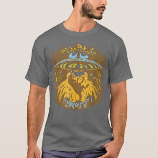 Camiseta Abdução De Dinossauro alienígena Ufo