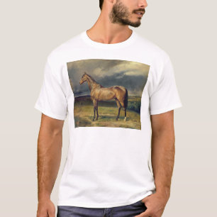 Camiseta Abdul Medschid o cavalo árabe da castanha, 1855