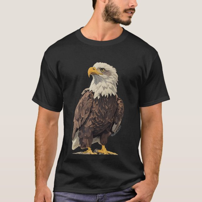 Camiseta Abe a Águia Americana (Frente)