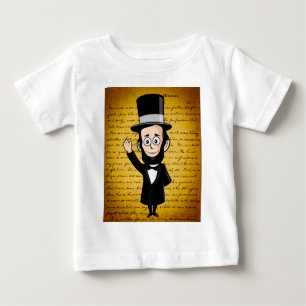 Camiseta Abe honesto e seu endereço de Gettysburg