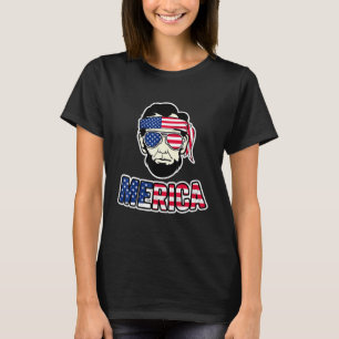 Camiseta Abe Lincoln 4 De Julho Merica Abraham Lincoln Ame