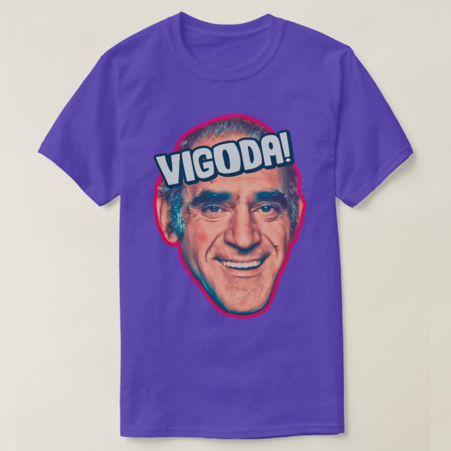 Camiseta Abe Vigoda (Frente do Design)