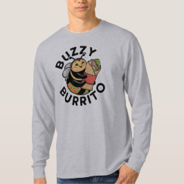 Camiseta Abeelha Buzzy Burrito Engraçada