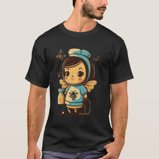 Camiseta Abeelha de Enfermagem Médico sobre a Enfermeira Ab