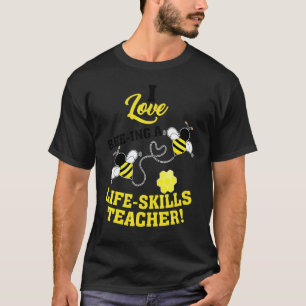 Camiseta Abeille Professeur de Habilidades para a Vida Abei