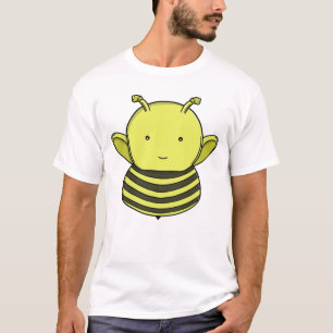 Camiseta Abeirinha Kawaii Fofa Abelha Cartoon Insecto