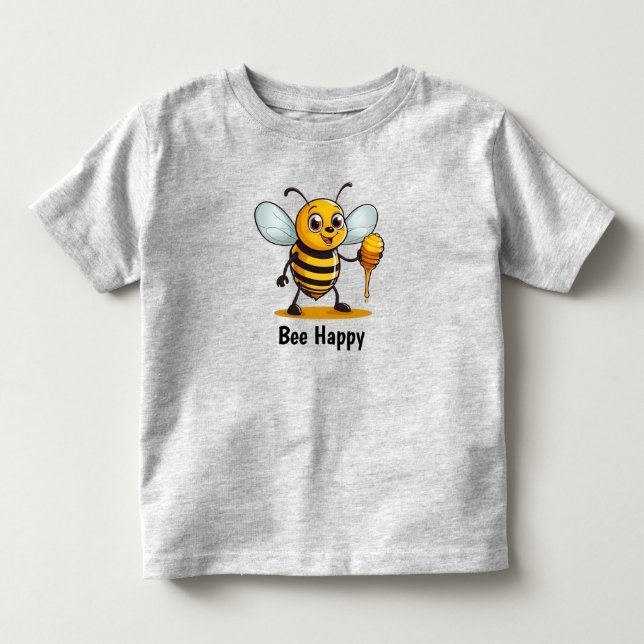 Camiseta Abeja de Desenho Animado  (Frente)