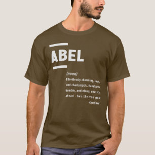 Camiseta Abel Definition Name Abel