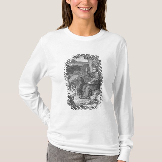 Camiseta Abelard que fala no Champagne abandonado (Frente)