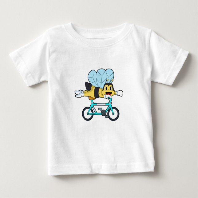 Camiseta Abelha com Bicicleta (Frente)