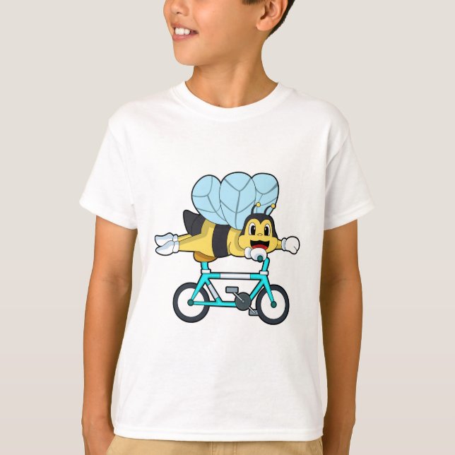 Camiseta Abelha com Bicicleta (Frente)