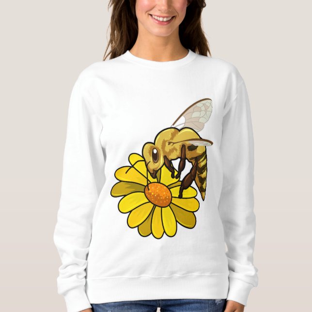 Camiseta Abelha com Flor (Frente)