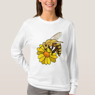 Camiseta Abelha com Flor