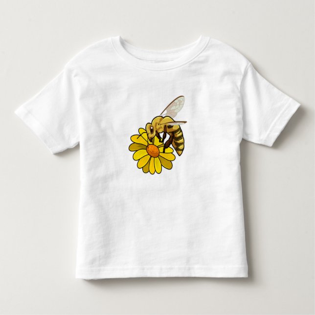 Camiseta Abelha com Flor (Frente)