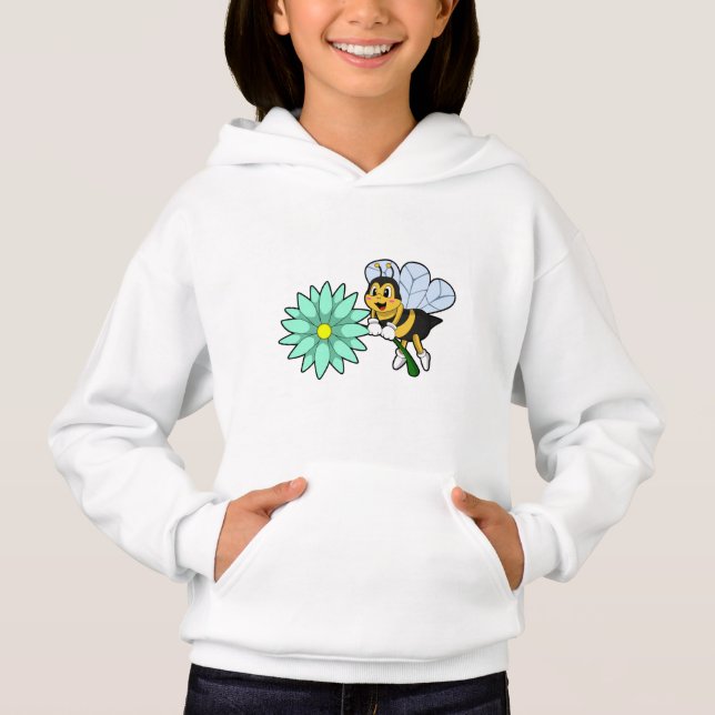 Camiseta Abelha com Flor.PNG (Frente)
