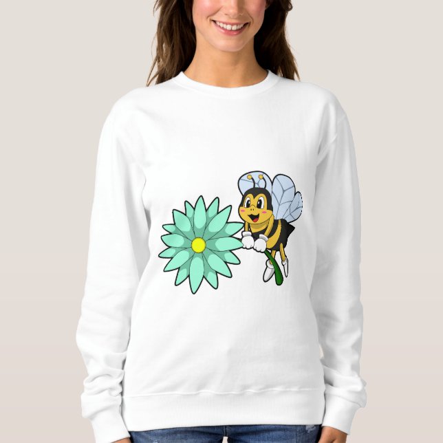 Camiseta Abelha com Flor.PNG (Frente)