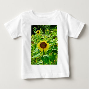 Camiseta Abelha de girassol amarelo