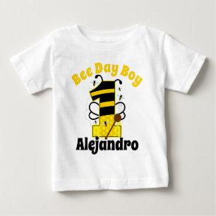 Camiseta Abelha de Primeiro Aniversário
